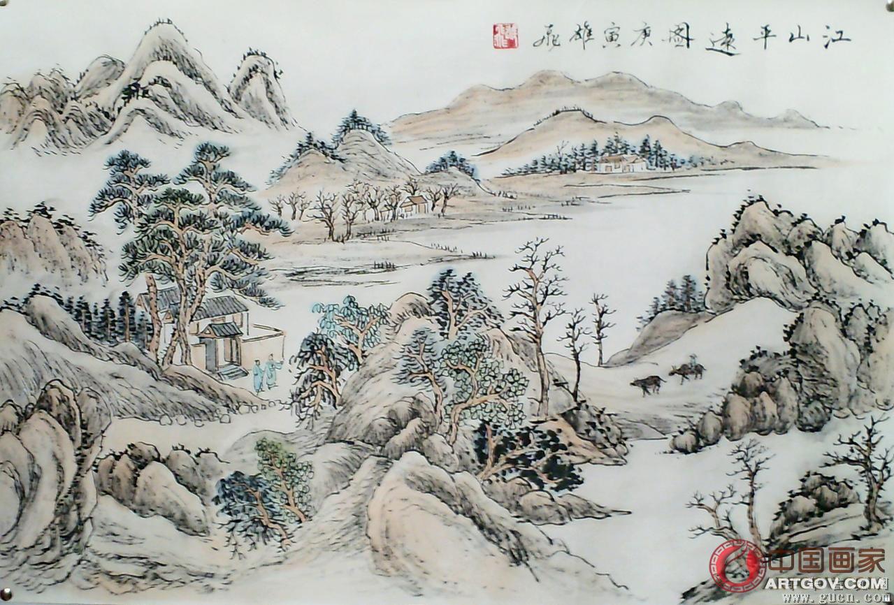 《瓯香馆画跋》中所提到的“春山如笑,夏山如怒,秋山如妆,冬山如睡”
