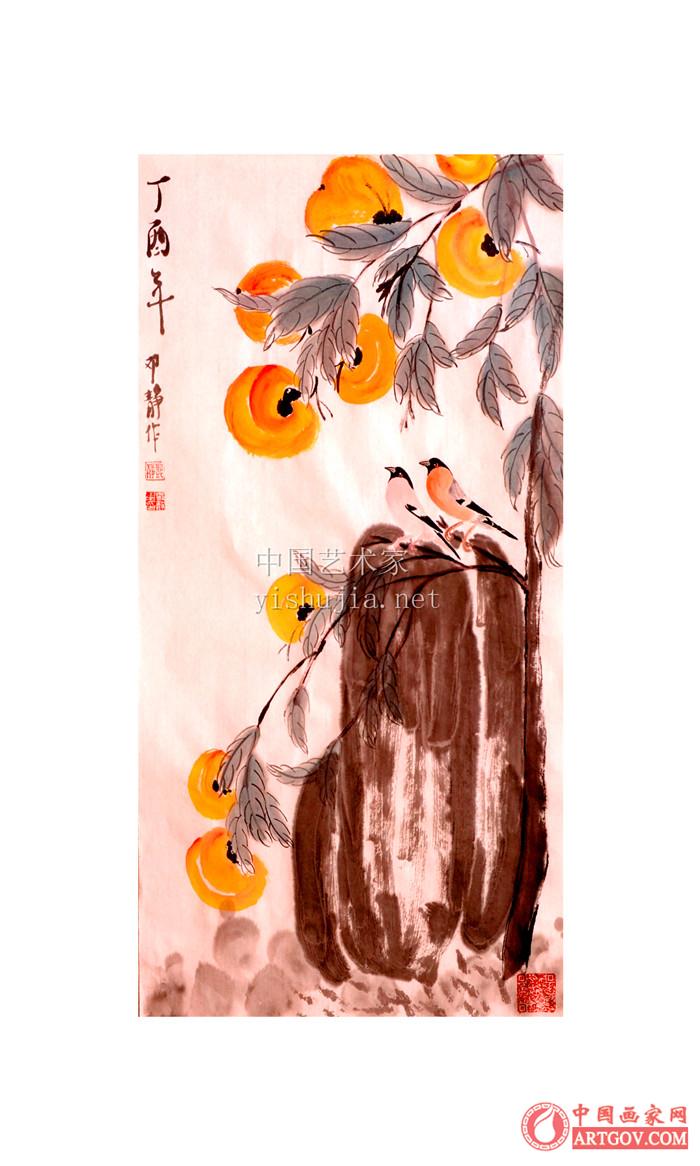 书画家邓静 著名花鸟画家邓静老师 书画家邓静 著名花鸟画家邓静老师