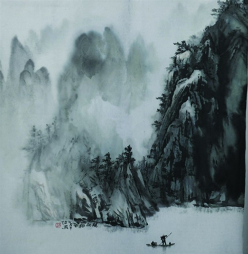 赵燕 漓江烟雨