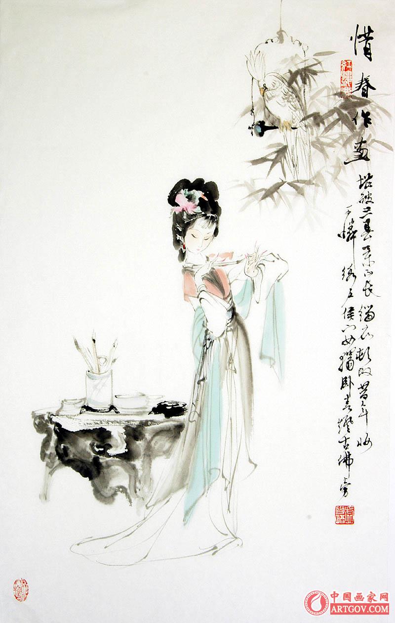 特别是进入课程的第二阶段(水墨人物临摹) 特别是进入课程的第二阶段(水墨人物临摹),