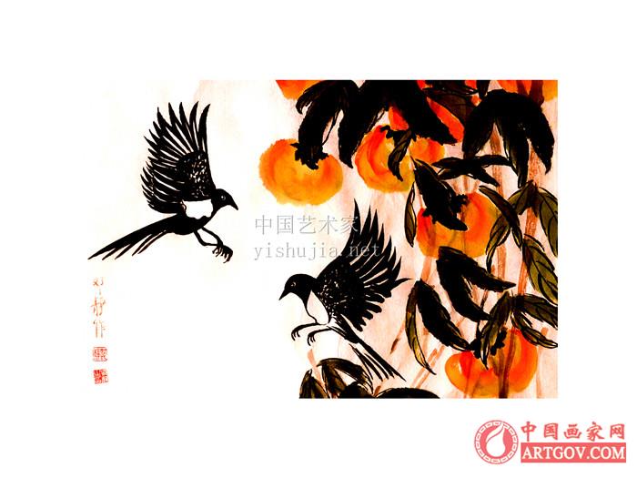 书画家邓静 著名花鸟画家邓静老师 书画家邓静 著名花鸟画家邓静老师