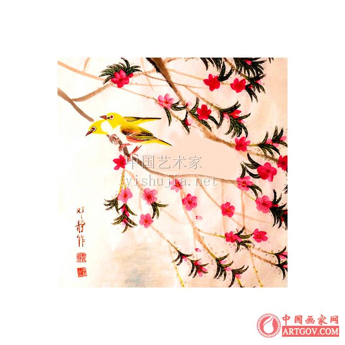 书画家邓静 著名花鸟画家邓静老师 书画家邓静 著名花鸟画家邓静老师
